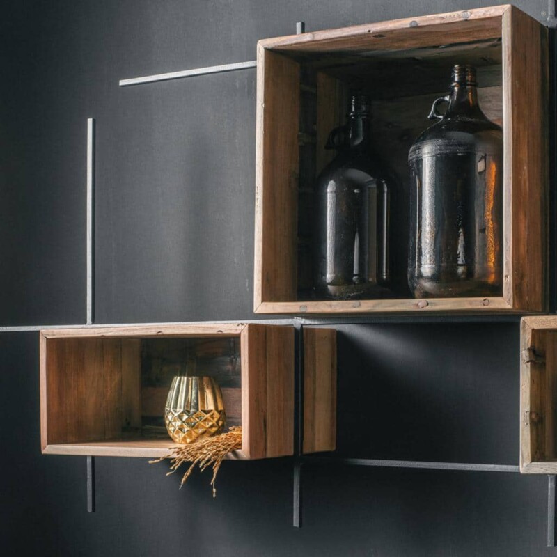 ETAGERE MURALE COLLECTION CONTEMPORAIN, 4 CASES – Image 5