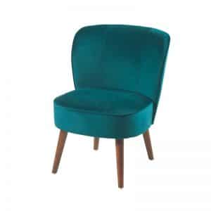 Fauteuil AROS Bleu pétrole