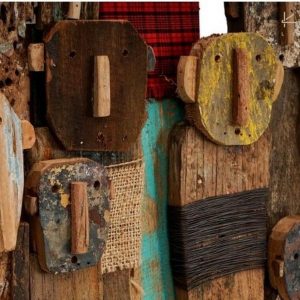 DECORATION MURALE TORAJA CARRÉE