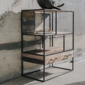 MEUBLE D'ENTRÉE 2 TIROIRS COLLECTION CONTEMPORAIN