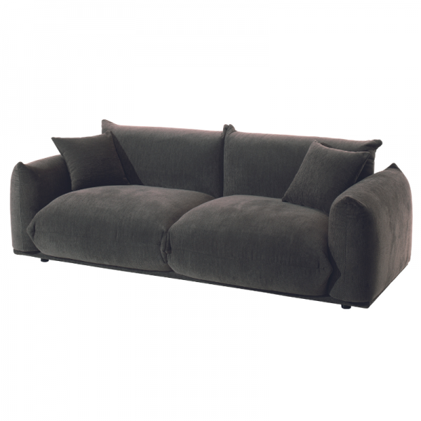 CANAPÉ 3 PLACES MOON ANTHRACITE
