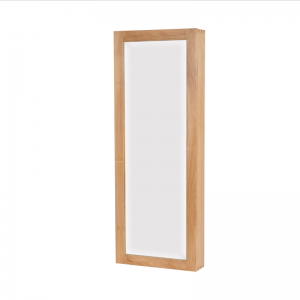 MIROIR MURALE 1 PORTE, 4 TIROIRS INTÉGRÉS H: 160 CM