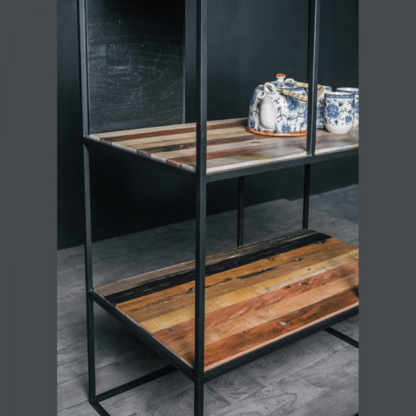 MEUBLE D'ENTRÉE 3 PLATEAUX CONTEMPORAIN