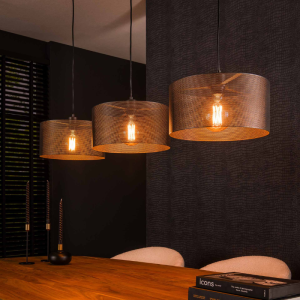 SUSPENSION CLASSY A MAILLES RONDES 3 ABATS-JOUR