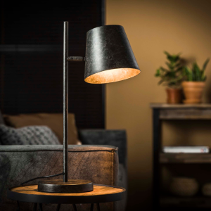 LAMPE DE TABLE CHARCOAL ABAT-JOUR RÉGLABLE