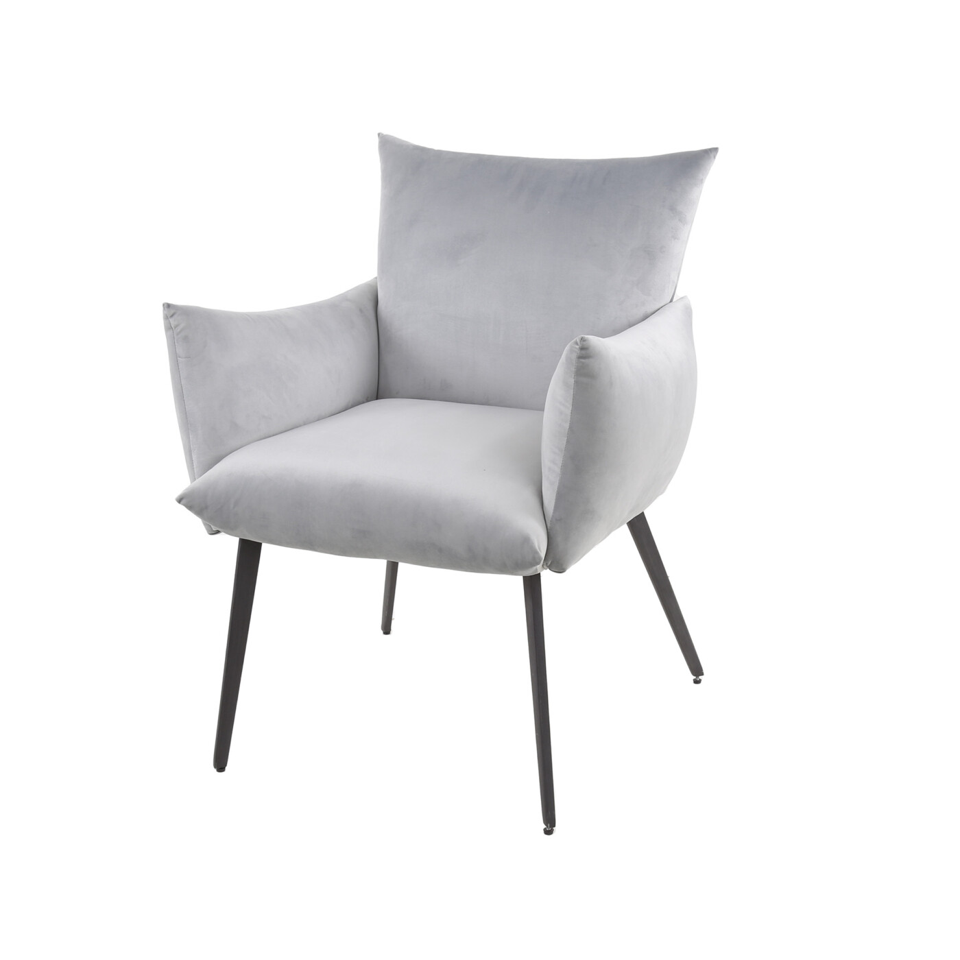 Fauteuil tissu velvet LOBBY