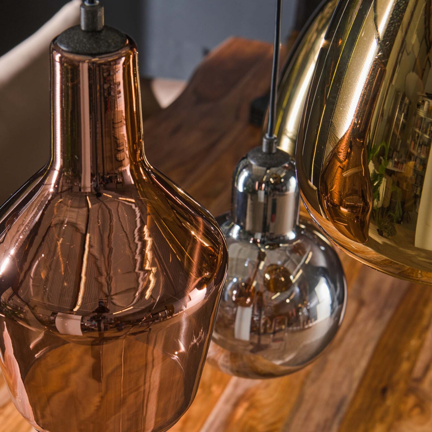 Suspension FERRARA  6 abats-jour en verre – Image 4