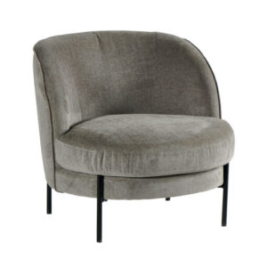 Fauteuil LEONI gris