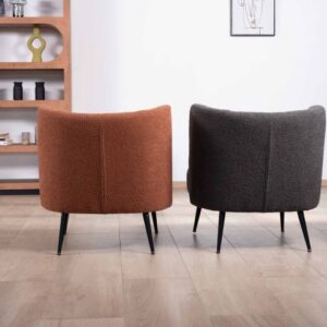 Fauteuil RIPPLE terracotta
