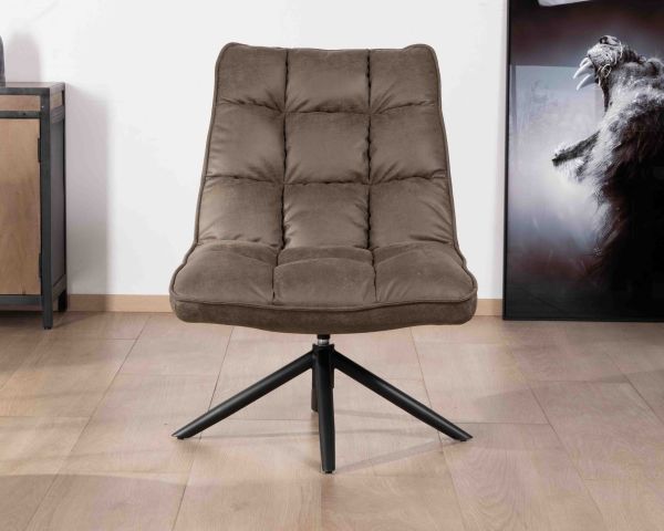 Fauteuil GRUNDY pivotant kaki