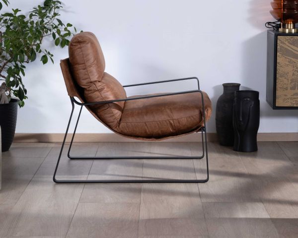 Fauteuil TORSTEN havane