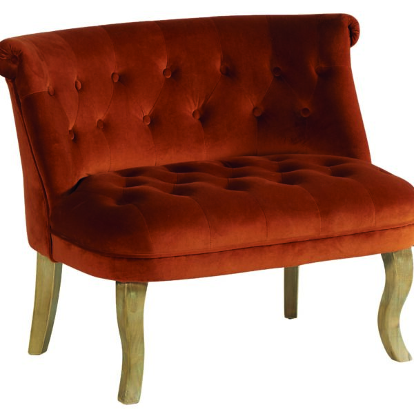 Fauteuil DENVER rouille