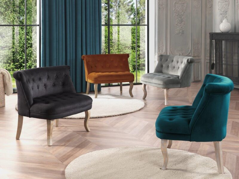 Fauteuil DENVER rouille – Image 3