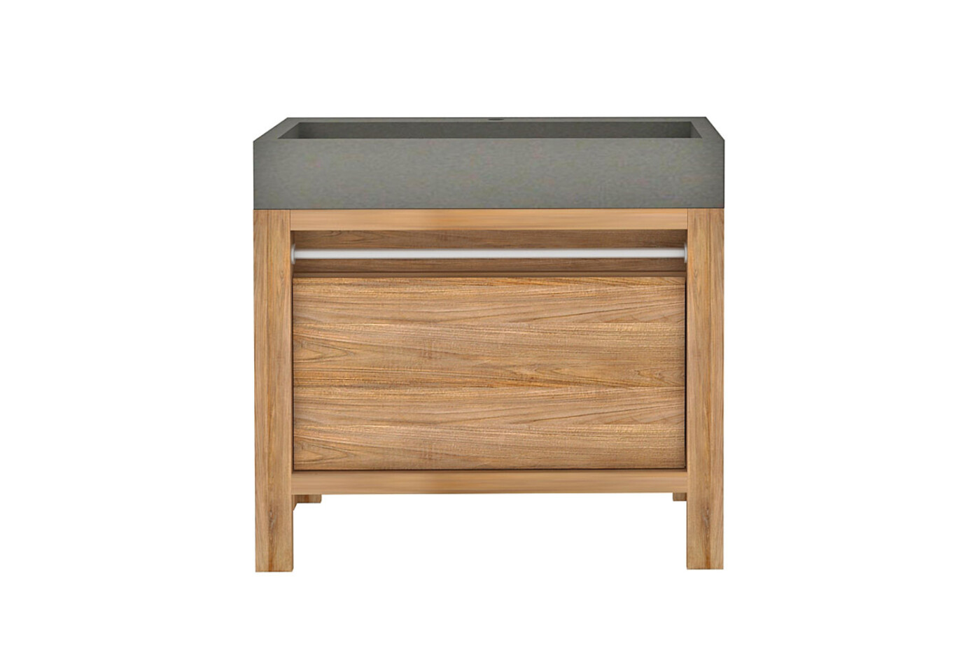 Meuble de salle de bain 1 vasque HORIZON 90 cm