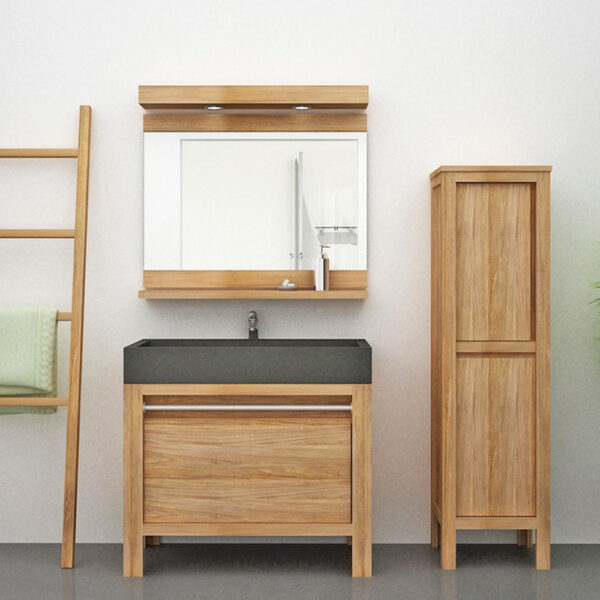 Meuble de salle de bain 1 vasque HORIZON 90 cm