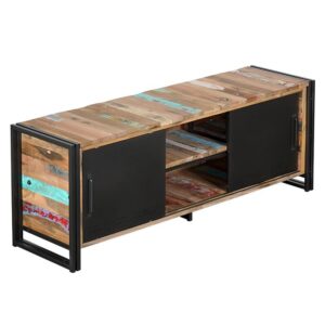 Meuble tv EDITO 2 portes coulissantes