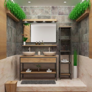 Meuble de salle de bain 140 cm CASUAL
