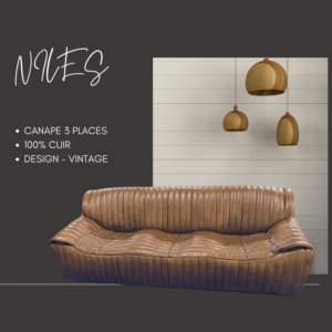 CANAPE NILES 3 PLACES