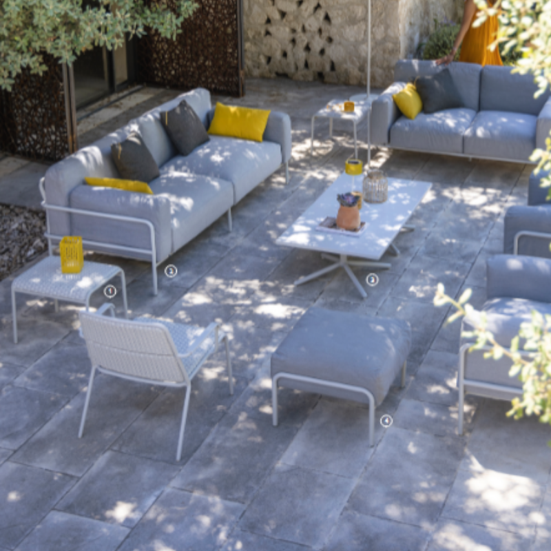 Ottoman collection A600 blanc/perle – Image 4