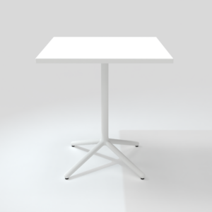 Table bistrot collection A600 blanche