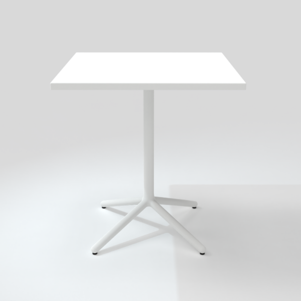 Table bistrot collection A600 blanche