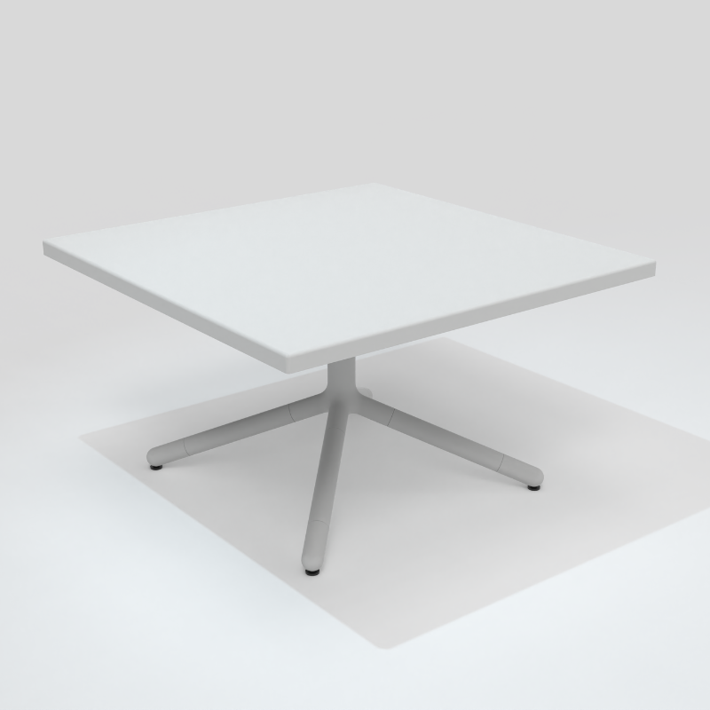 Table basse collection A600 perle blanche