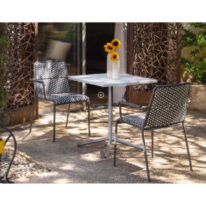Table bistrot collection A600 blanche