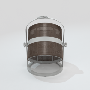 La lampe PETITE taupe