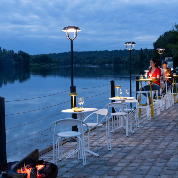 Lampe Parvis large charbon