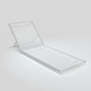 Bain de soleil bas NS blanc