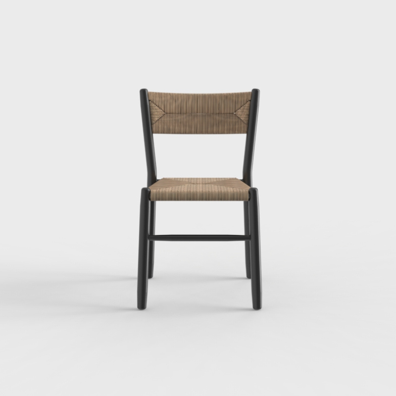 Chaise STIPA charbon/nat – Image 2