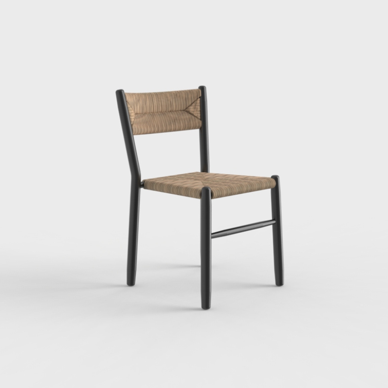 Chaise STIPA charbon/nat – Image 3