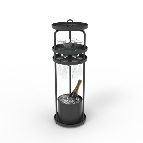 Desserte multi-plateaux charbon