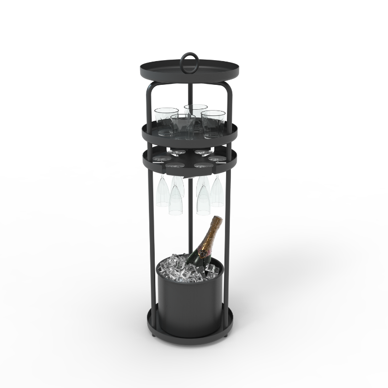 Desserte multi-plateaux charbon – Image 2