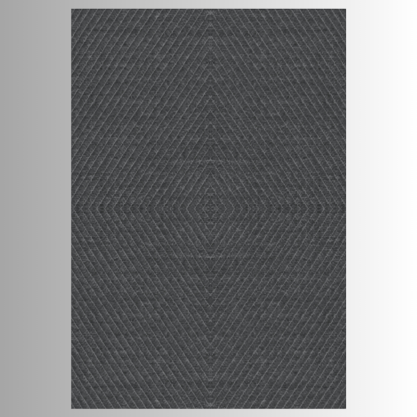 Tapis FARMON gris foncé 200 X 300 cm