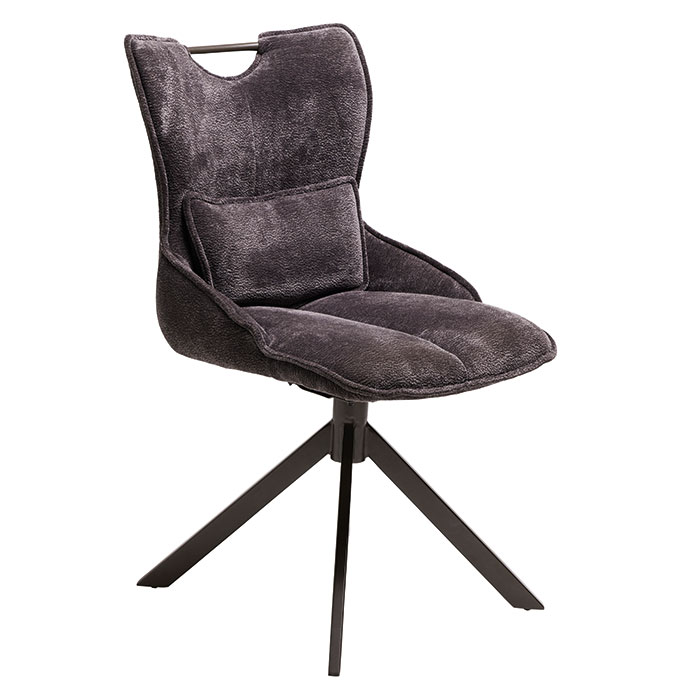 Chaise BIORG pivotante grise