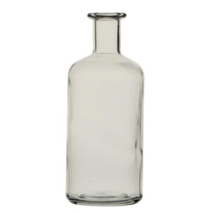 Bouteille décorative en verre