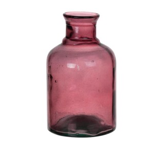 Bouteille en verre cassis