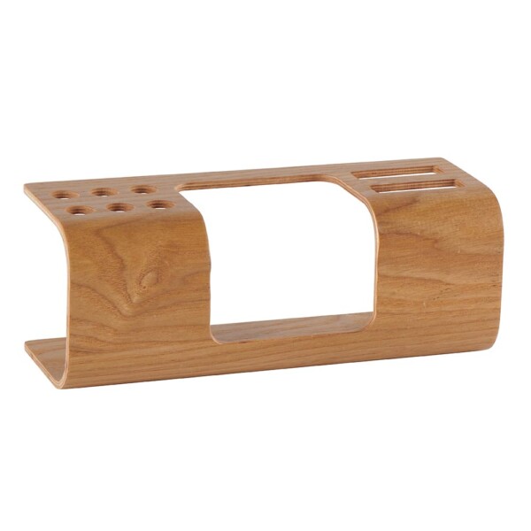 Organiseur de bureau en bois