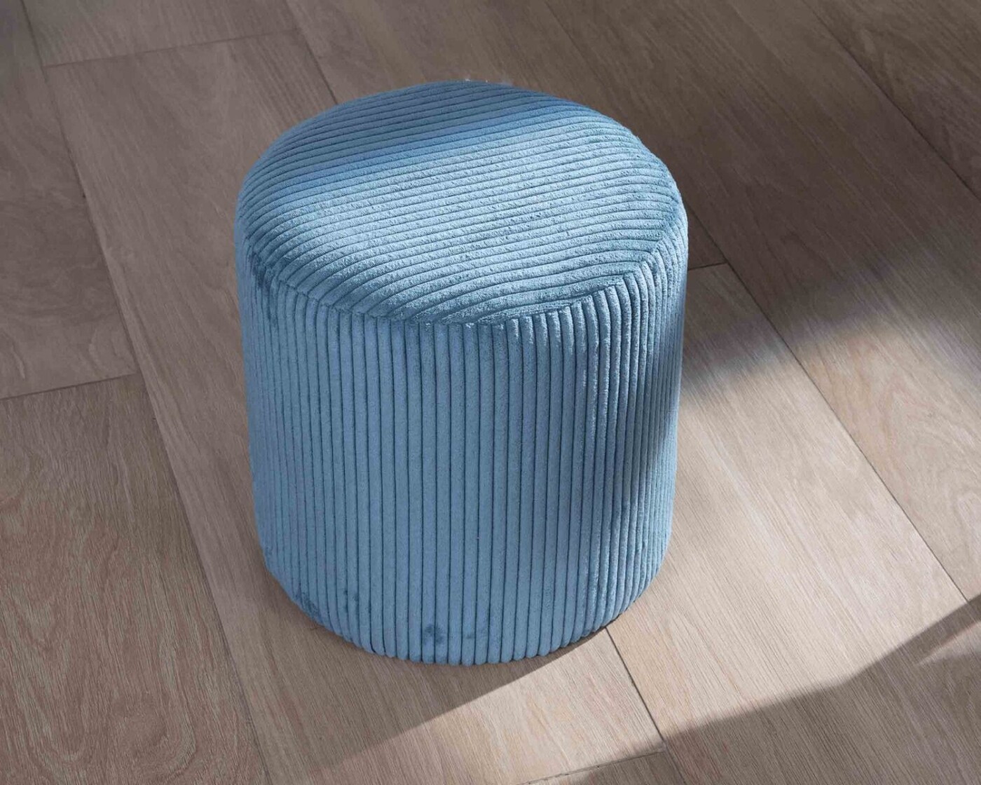 Pouf SNAW  bleu pétrole
