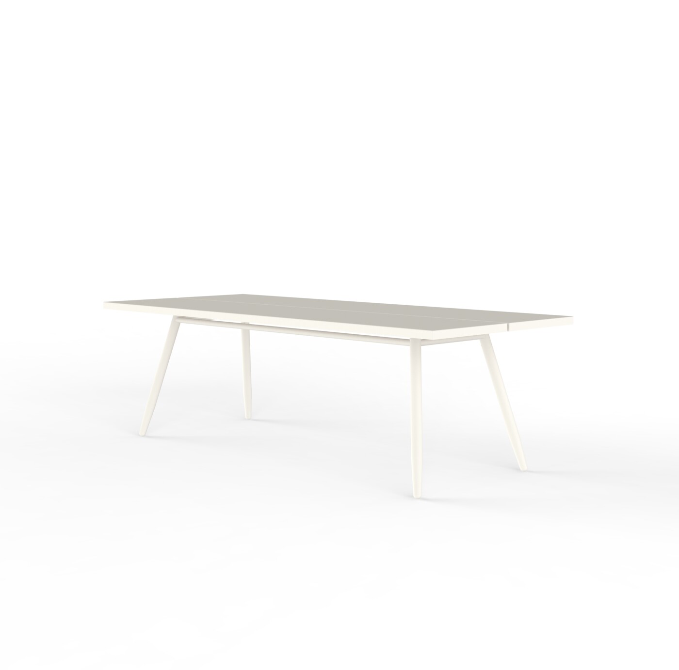 Table de repas STIPA blanche 100 X 200 cm – Image 3
