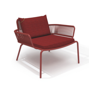 Fauteuil Nuova tomate