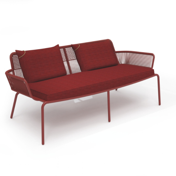 Canapé 2.5 places Nuova tomate