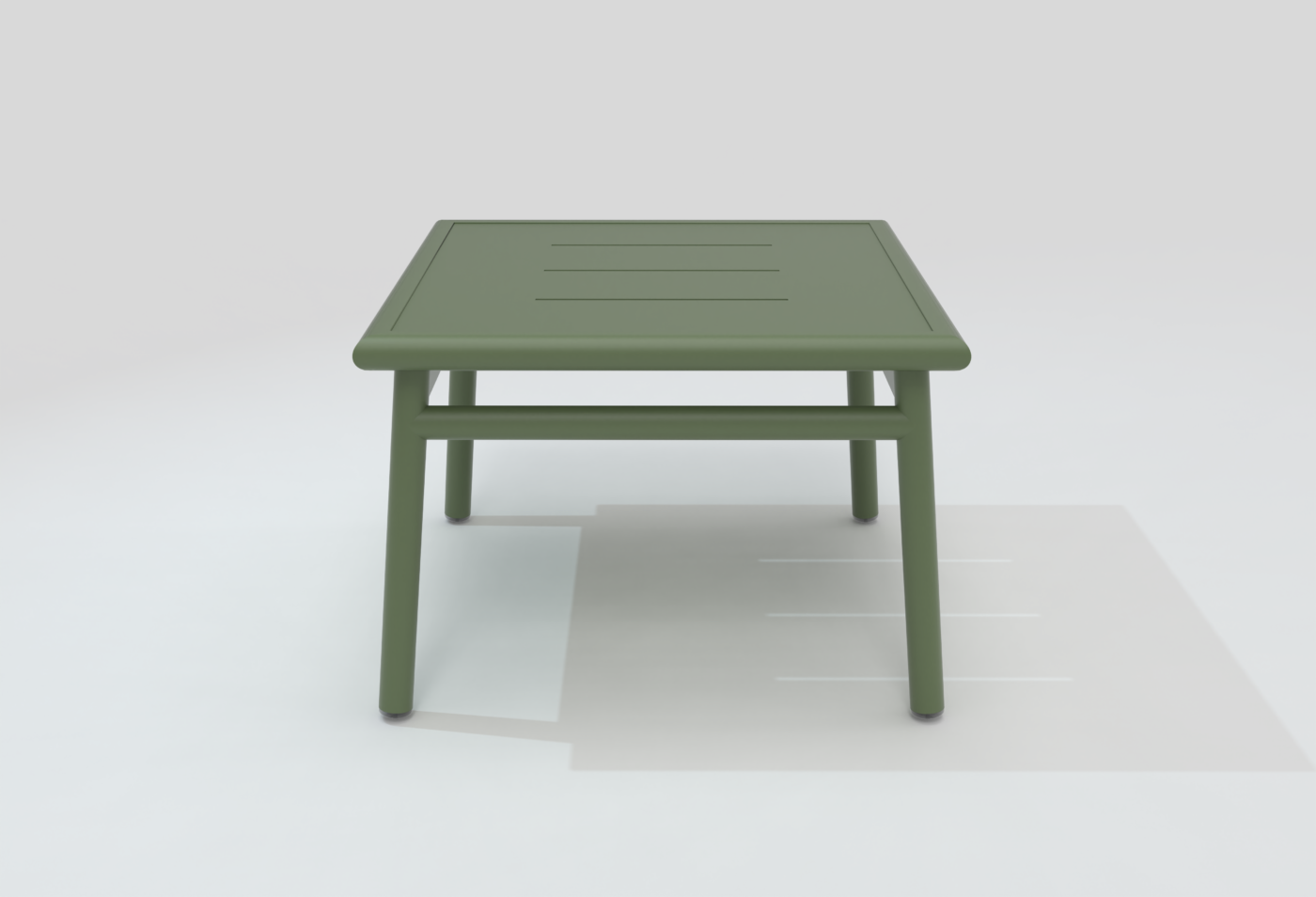 Table basse carrée NC menthe – Image 3