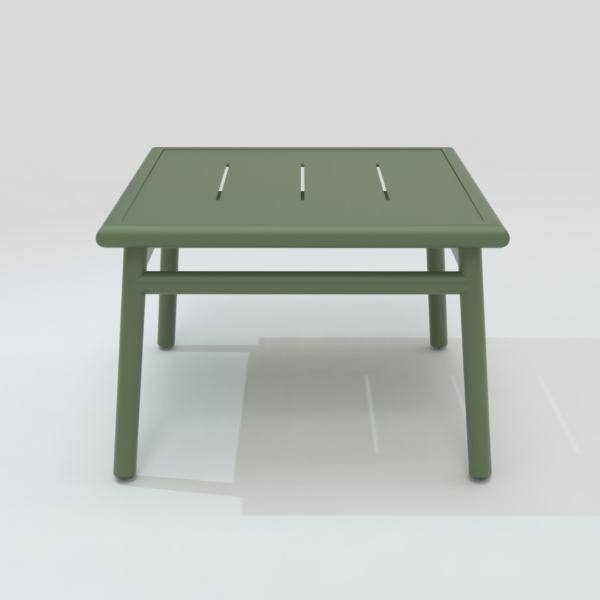 Table basse carrée NC menthe