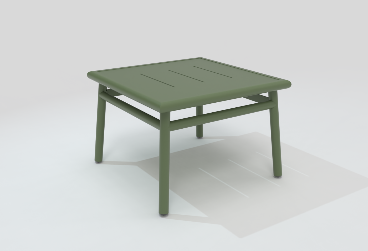 Table basse carrée NC menthe – Image 2