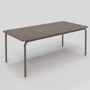 Table de repas rectangulaire 180 X 90 cm  Vega café
