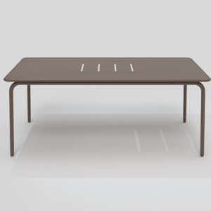 Table de repas rectangulaire 180 X 90 cm  Vega café