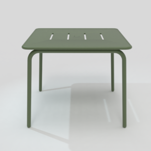Table de repas carrée 90 X 90 cm menthe